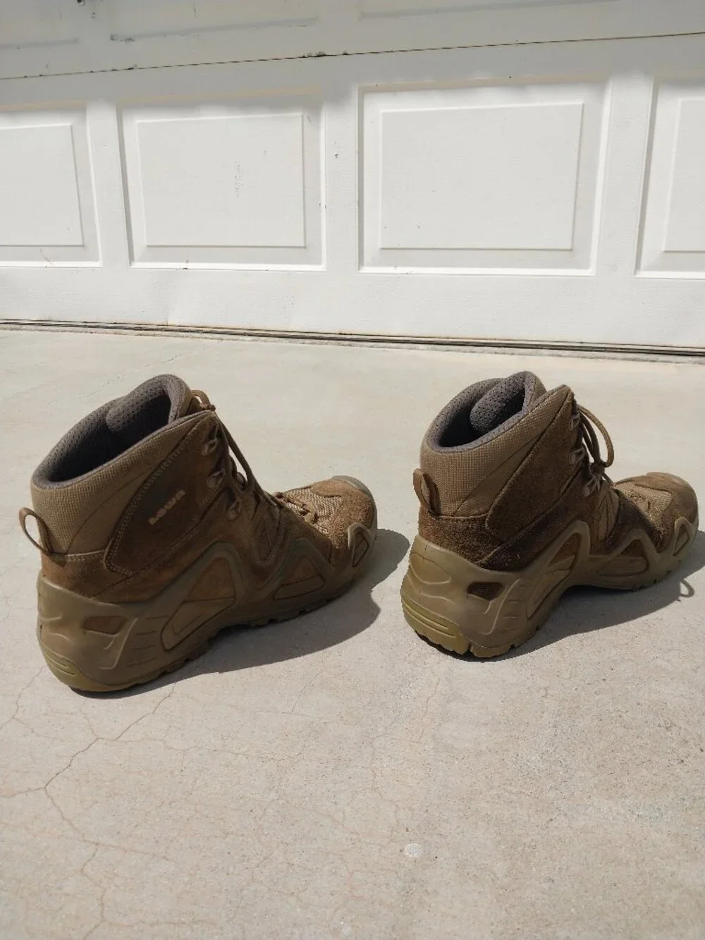Lowa Men's Zephyr Mid TF Coyote Op Hot Weather Tactical Combat Boots Size US 13